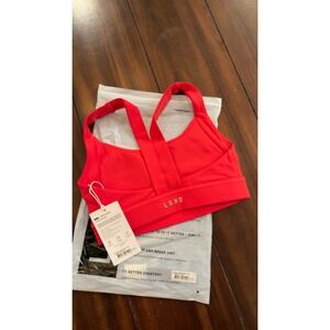 LSKD Advance Sports Bra Scarlet Red Women's XS, NWT, NEW